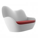 Plastic sofa Sabinas Basic