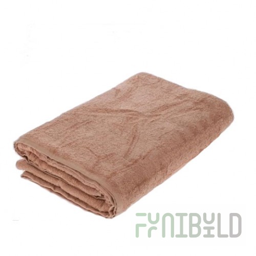 Brown terry sheet
