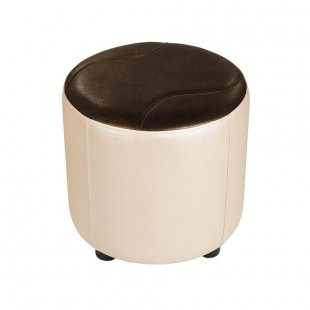 Pouf for the hall Angelica, round