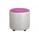 Pouf for the hall Angelica, round