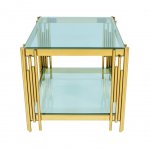 Gatsby Coffee Table 55 x 55 Gold