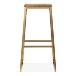 Konsec bar stool, gold Konsec bar stool, gold