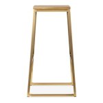 Konsec bar stool, gold Konsec bar stool, gold