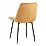 Chair Flex velour orange