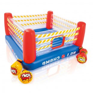 Inflatable trampoline - play center Boxing ring