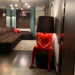 Mannequin floor lamp Bosse