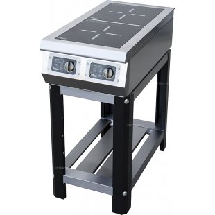 Induction cooker Grill Master F2IP/800 on a stand