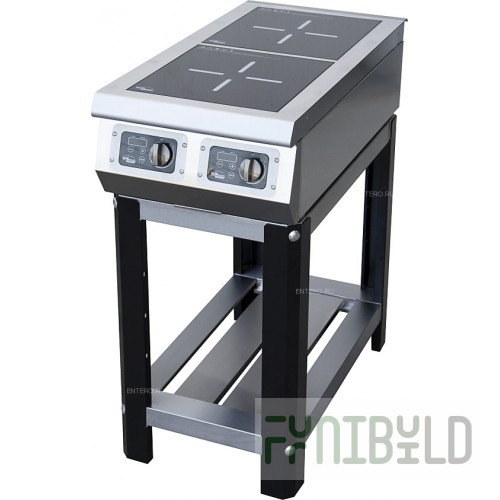 Induction cooker Grill Master F2IP/800 on a stand
