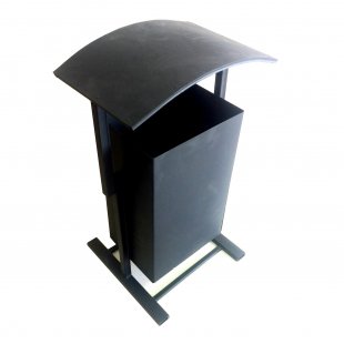 Metal urn Street