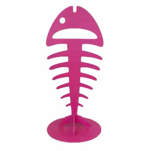 Floor hanger Fish pink