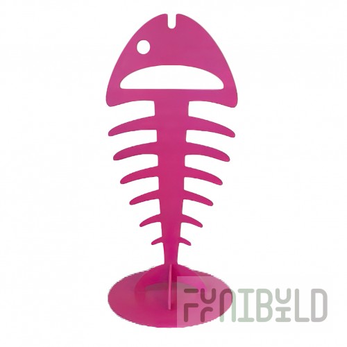 Floor hanger Fish pink