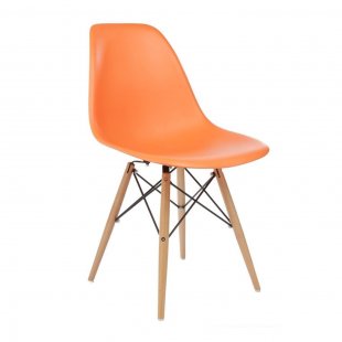 Eames chair orange