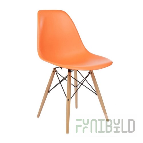 Eames chair orange