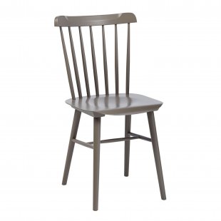 Tucker Chair, Gray Wood
