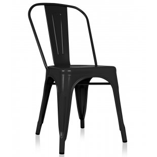 Chair Tolix Black glossy