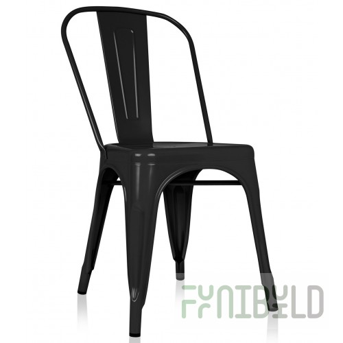 Chair Tolix Black glossy