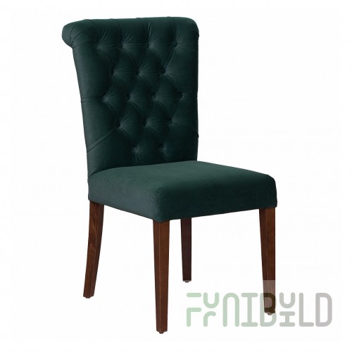 Villa chair, dark green