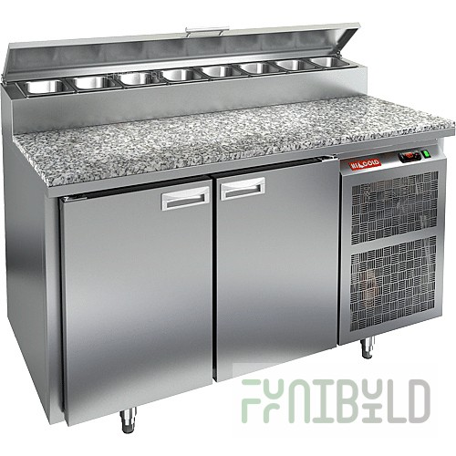 Pizza table HICOLD PZ2-11/GN granite