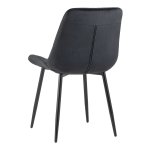 Chair Flex velour black