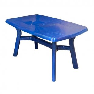Plastic table, Premium, blue