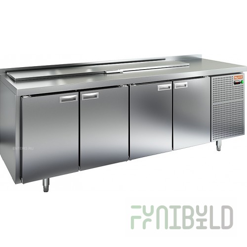Salad table HICOLD SL1-1111GN (1/3) without cover