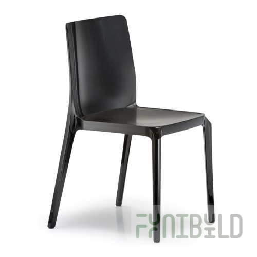 Chair plastic Blitz, black