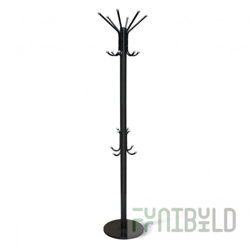 Floor hanger Hedgehog, black, marble
