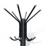Floor hanger Hedgehog, black, marble