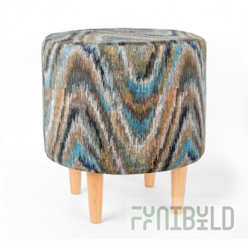 Pouf Sputnik Briz beech