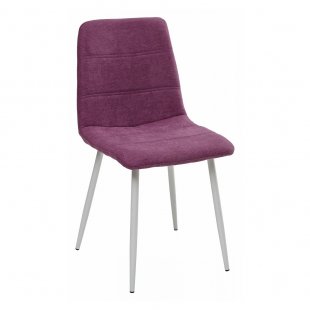 Howard chair fuchsia/white legs