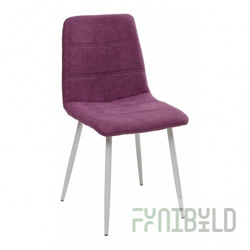 Howard chair fuchsia/white legs
