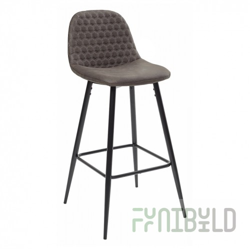 Lion Bar Stool Gray
