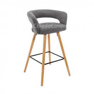 Bar stool Mars gray