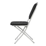 Chair Hit 20mm, folding, silver, black