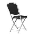 Chair Hit 20mm, folding, silver, black