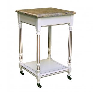 Coffee table on wheels