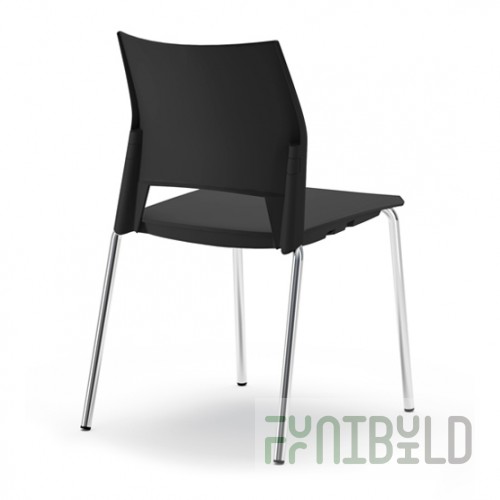 Plastic chair Gaius