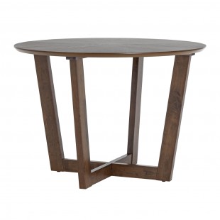 Dining table Kay 110*110 walnut