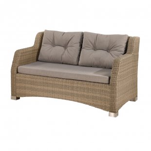 Wicker Claddagh Sofa, Light Brown