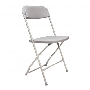 Brabix folding chair grey