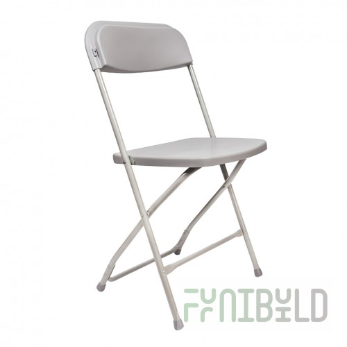Brabix folding chair grey