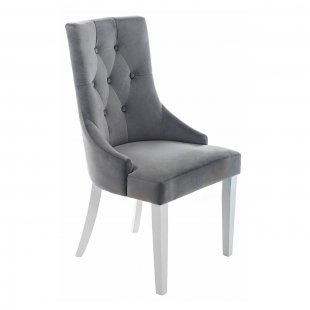Chair Elegance white/grey