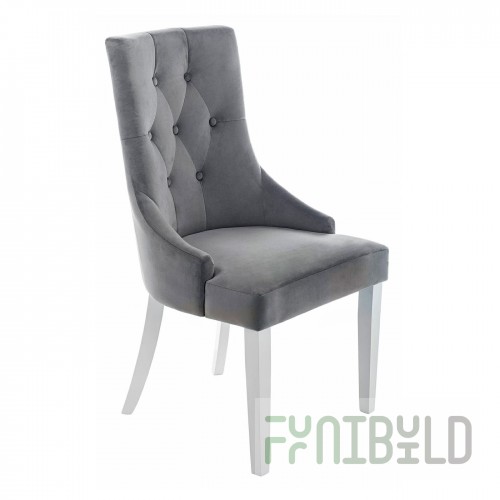 Chair Elegance white/grey