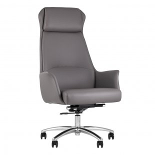 TopChairs Viking Executive Chair, Grey