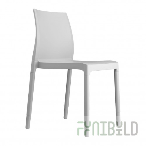 Plastic chair Chloe Trend Chair Mon Amour, linen