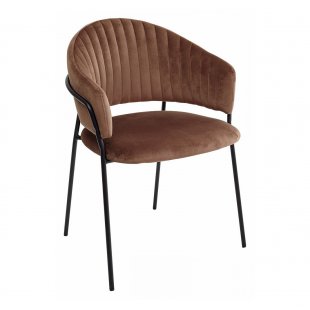 Chair Gemma milk chocolate