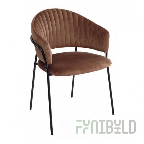 Chair Gemma milk chocolate
