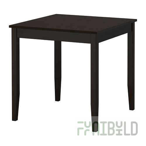 Zaragoza table dark square