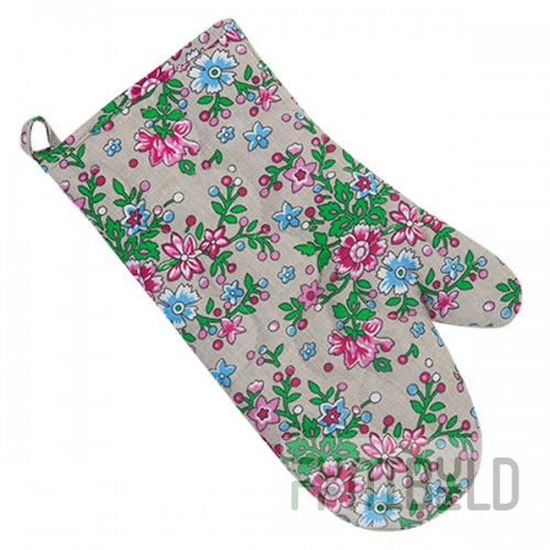 Potholder Mitten Wildflowers