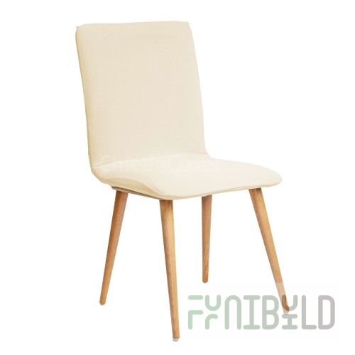 Cover 46 with straight back, beige